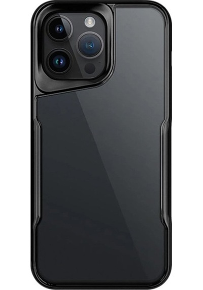 Apple Uyumlu iPhone 14 Pro Max Boyi Seri Silikon Kapak Siyah
