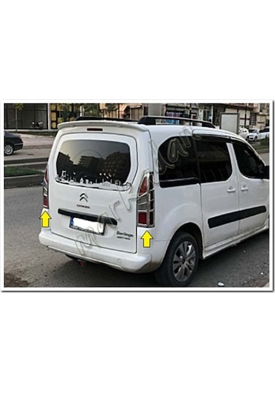 Woc Chrome Citroen Berlingo Krom Stop Çerçevesi 2008-2018 2 Parça