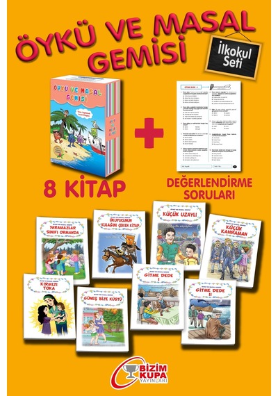 Öykü Ve Masal Gemisi 3. Ve 4. Sınıflar Için 8 Kitap Kutulu Set