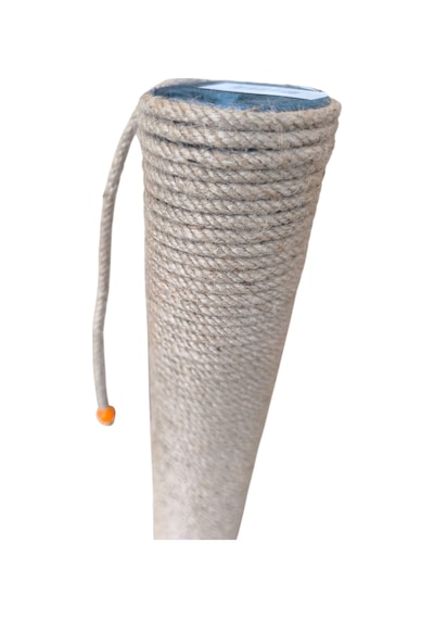 Karamel Pet Kare Tabanlı Doğal Jut Kedi Tırmalama Tahtası 40 Cm