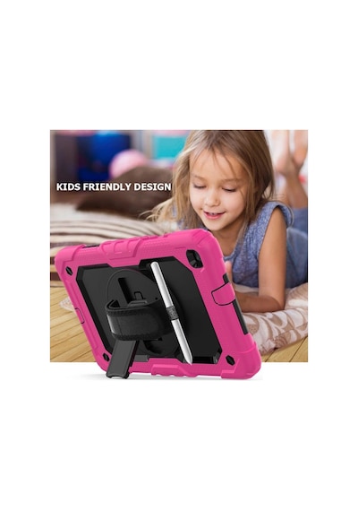Samsung Galaxy T290 Tab A 8 Kılıf Pars Tablet Kapak - Pembe