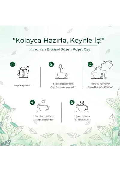 Rezene Kişniş Anason Çayı 20'li Poşet