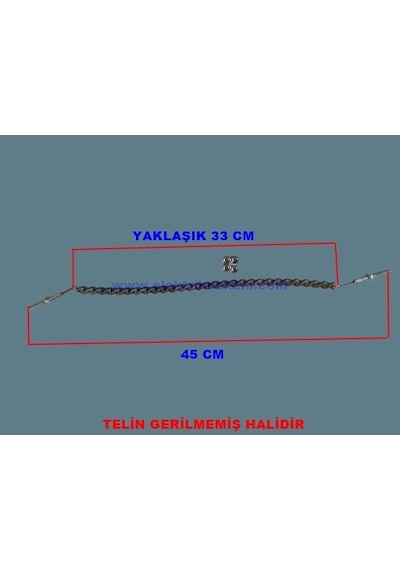 Ender İnfrared Soba Rezistansı Teli Spirali 2000w Piyasa