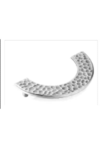 Dövme Desenli Yarım Ay Dolap Ve Çekmece Kulpu - Modern Simetrik Kulp - 128mm Krom