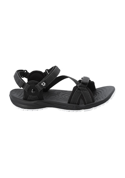 Jack Wolfskin LAKEWOOD RIDE Kadın Sandalet black / grey Siyah