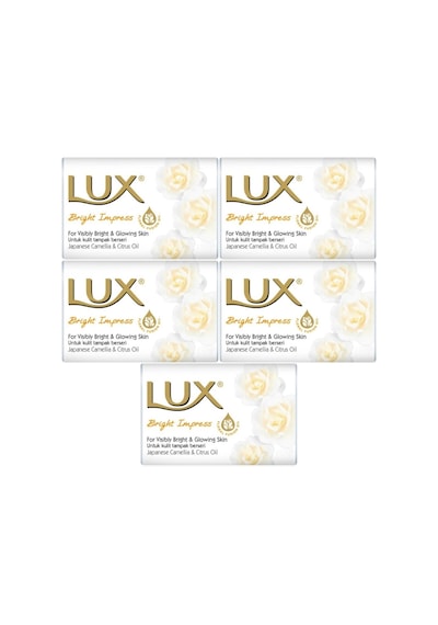 Lux Sabun 80gr Bright Impress Etkileyici Parlaklık 5 Li Set