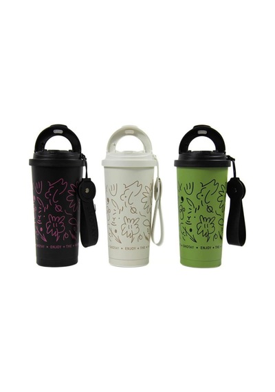 Shotay Termos Matara 550 Ml. Siyah Sht-st-8913 Yeşil