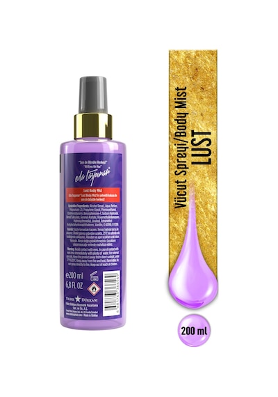 Eda Taşpınar Body Mist Lust Vücut Spreyi 200 ML