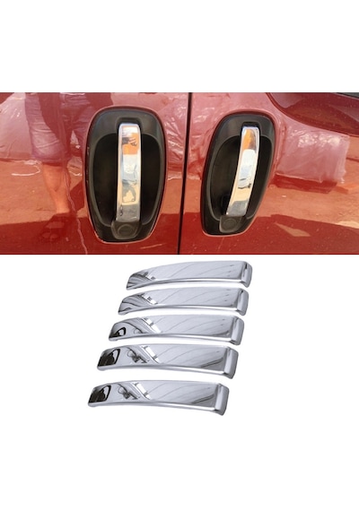Fiat Doblo 2010 Ve Üzeri Krom Kapı Kolu 5 Kapı Pçelik