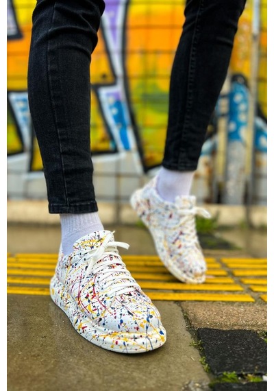 CH254 CST Pittura Erkek Ayakkabı 498 SARI / MAVI / KIRMIZI SPLUSH