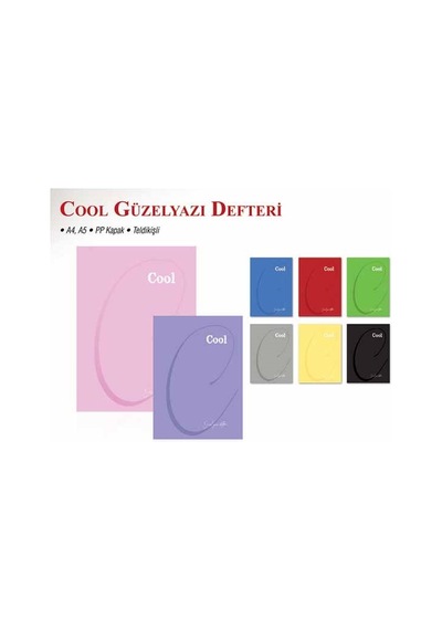 Keskin Color Cool A4 40 Yaprak Güzel Yazı Defteri
