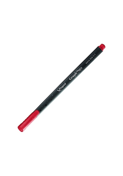 Maped 749117 Fineliner Keçe Uçlu Kalem Parlak Kırmızı