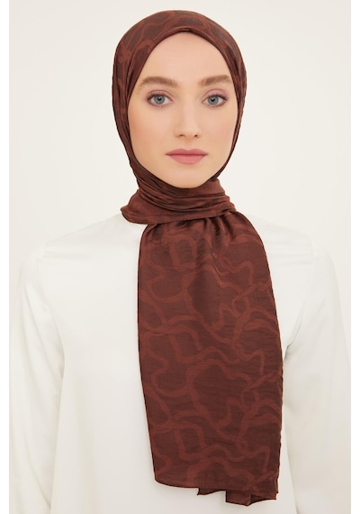 Armine Trend Viskon Şal - 2 - Acı Kahve 24644