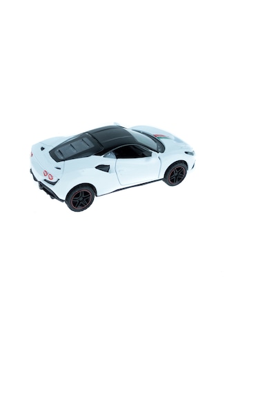 Oyuncak Metal Çek Bırak Süper Sport Araba Beyaz 11 Cm
