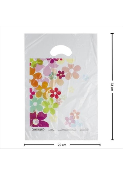 22x33 - 705 - El Tutma Poşet Paketi - Ece-umay - 100-lü Pembe