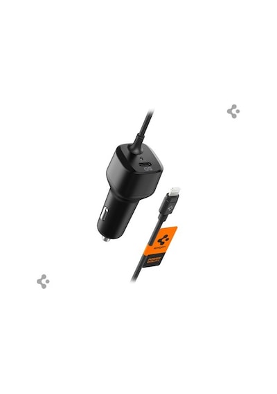 Spigen Acp04205 47 W Lightning Kablolu Hızlı Araç Şarj Aleti