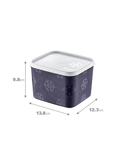 4'lü Set No Frost Saklama Kabı Lacivert 1250 Ml Diğer