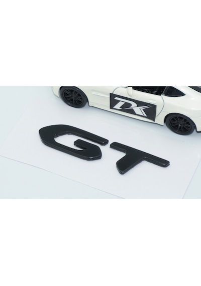 Dk Tuning Gt Bagaj Siyah Abs Logo Amblem Peugeot İle Uyumlu