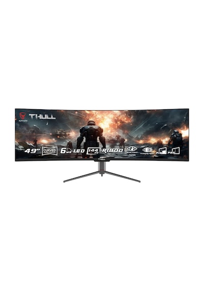 Thull TJ-DFHD49C-144 Ultraview 49" 6 MS 144 Hz DFHD VA Frameless R18000 Monitör﻿
