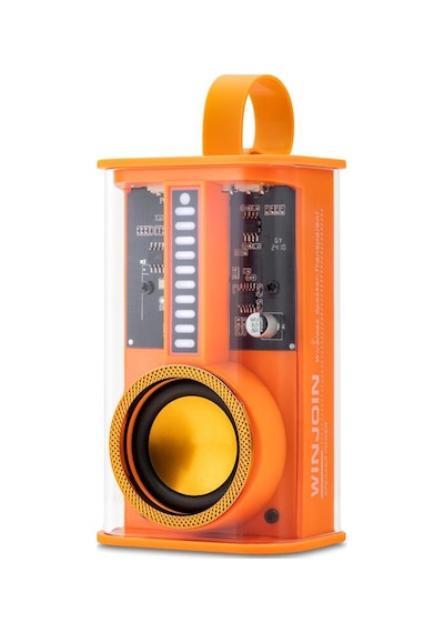 Hadron K07pro Turuncu Bluetooth Speaker 5w 102-61-47mm