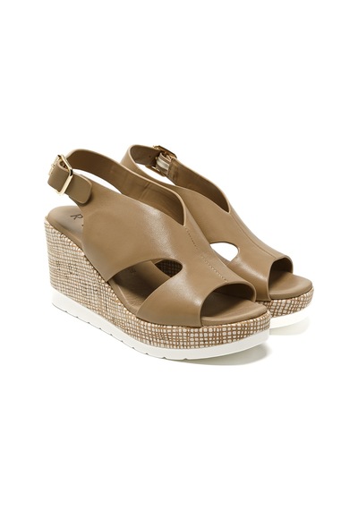 Sandalet Kadın Diğer 51251-e5 Repo Beige Bej