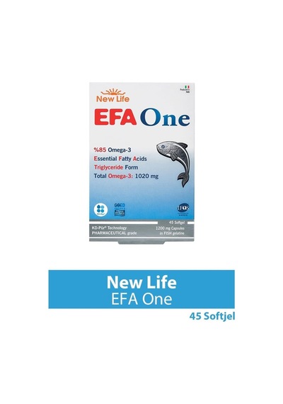 Efa One Omega-3, 1020 Mg, 45 Softgel Kapsül