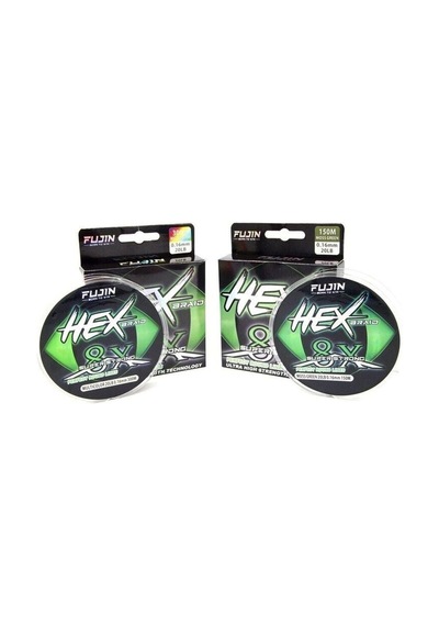 Fujin Hex Braid 8x 150mt Multi Color Pe Örgü İp 0.12mm