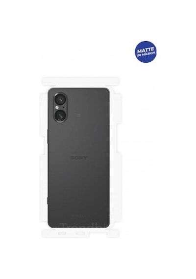 Sony Xperia 5 V Mat Arka Ve Yan Koruyucu Tpu Film
