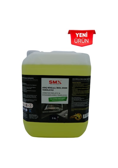 İnox Krom Ve Nikelaj Temizleyici 5 Lt.
