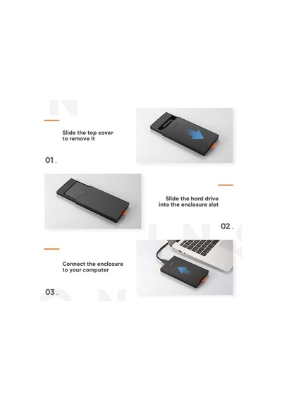 Ugreen 60353 2.5 İnch Sata Usb 3.0 Hard Disk Kutusu
