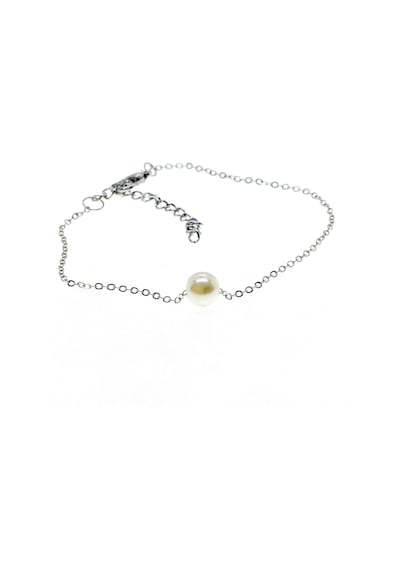 X-Lady Accessories Gümüş Renk Sf Zincir İncili Bijuteri Bileklik - 2873 Çok Renkli