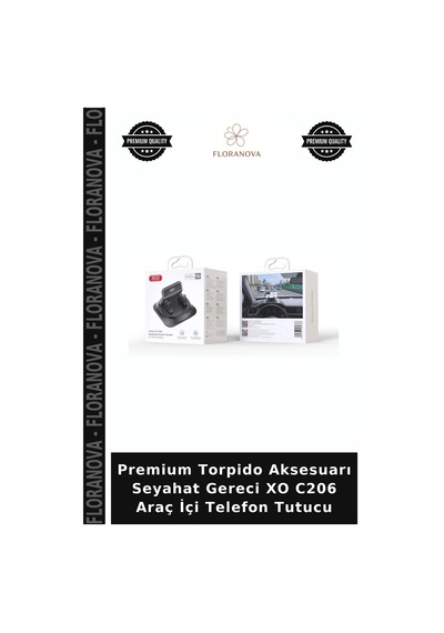 Premium Torpido Aksesuarı Seyahat Gereci Xo C206 Araç İçi Telefon Tutucu Çok Renkli
