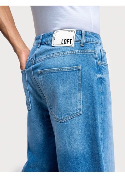 LOFT Baggy Fit Erkek Şort Lf2036228 Q1.v1 Denim