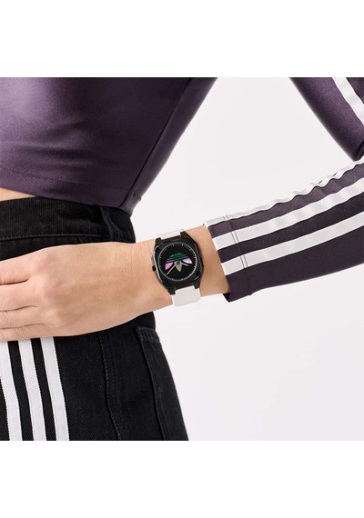 Adidas Adaofh25010 Erkek Kadın Kol Saati Siyah