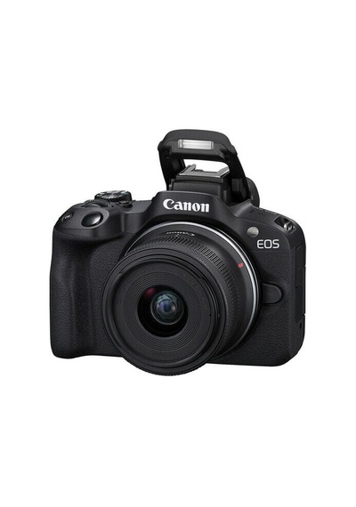 Canon EOS R50 + RF-S 18-45mm F4.5-6.3 IS STM Lensli Kit (Distribütör li) Siyah