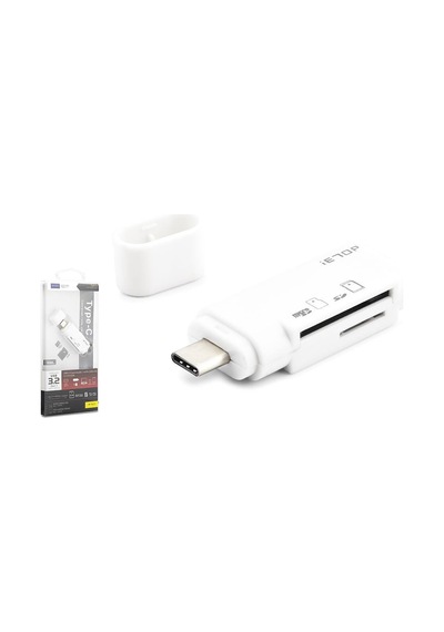 Type-c 3.2 Gen1 Kart Okuyucu Sd Microsd 5 Gbps Beyaz Tc301 Evimdeyokyok