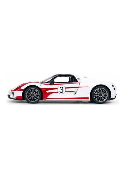 70710 1:14 Uzaktan Kumandalı Porsche 918 Spyder Weissach Işıklı Araba 32 Cm Çok Renkli