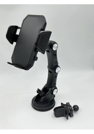 Cosmostech Araç Içi Ayarlanabilir Vantuzlu Premium Telefon Tutucu Stand