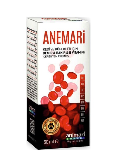 Animari Demir Bakır B Vitamini Damlası 50 Ml