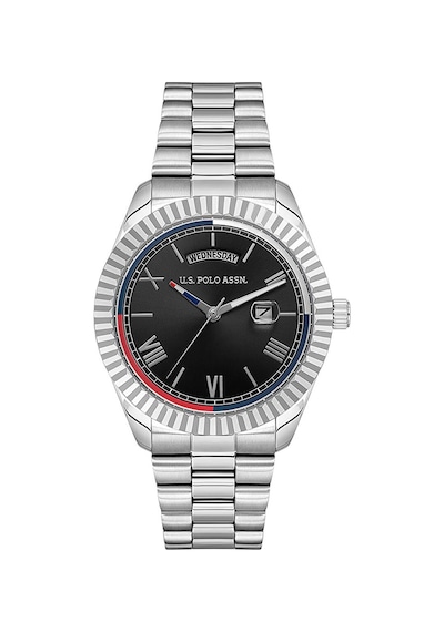 U.s. Polo Assn. Uspa1100b-01 Erkek Kol Saati Metalik Gri