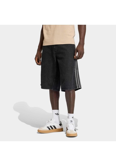 Adidas Firebird Adicolor Erkek Siyah Jean Şort Kd1498