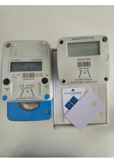 Elektromed Ön Ödemeli Kontaklı Kart Sayaç Ön Ödemeli Kontaklı Kart