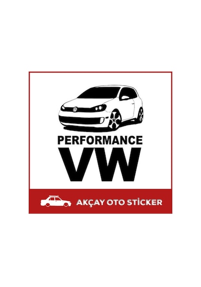 Volkswagen Performance Sticker Volkswagen Sticker Araba Sticker
