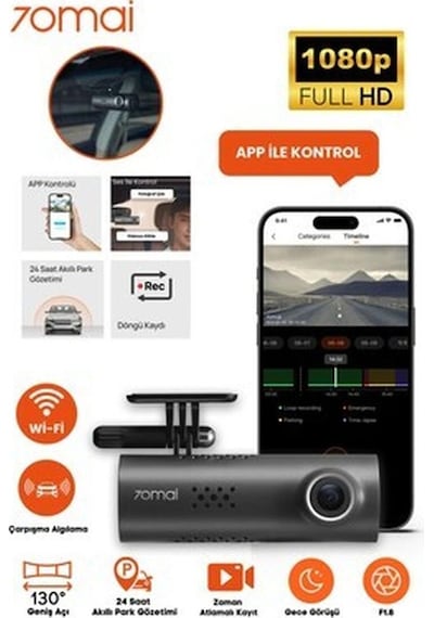 70maı Dash Cam 3 2025