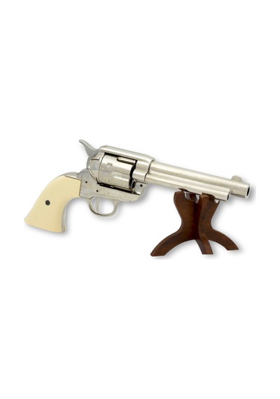 Denix Dekoratif Fildişi Arabulucu Tabanca 5½" 30,5 Cm , Amerika 1873 Peacemaker Revolver