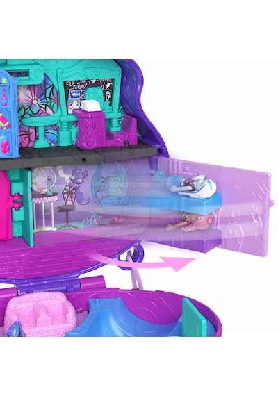 Polly Pocket - Monster High Temalı Kompakt Oyun Seti HVV58