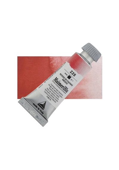 Maimeri Blu Tüp Sulu Boya 12 Ml S4 No 228 Cadmium Red Medium