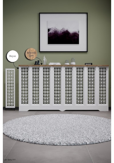 Petek Kaplama Modern Radyatör Kapatma Ünitesi Ön Panel Mdf Tasarım İç Ölçü 156 Cm Dış Ölçü 160 Cm Petek 156 Beyaz Üstü Çam D1 Petek Kaplama Modern Radyatör Kapatma Ünitesi Ön Panel Mdf Tasarım İç Ölçü 156 Cm Dış Ölçü 160 Cm Petek 156 Beyaz Üstü Çam D1
