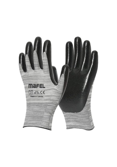Mafel Mf-40 Nitril İş Güvenlik Eldiven - 10/xl - 1 Çift - Paket Genel