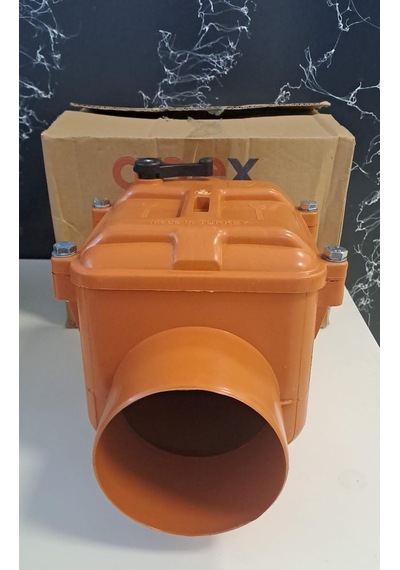 Pvc Çekvalf Ø125 Kilitli